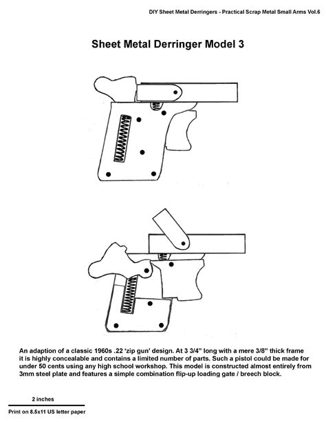 sheet metal derringers pdf|sheet metal derringer model 3.